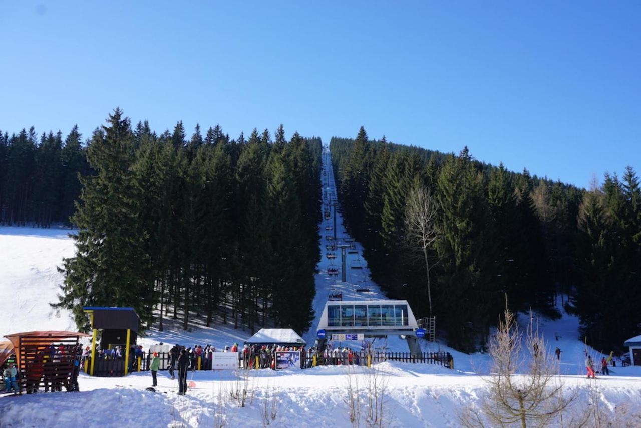 Wellness Haven: Luxurious Spa Apartment with Gaming & Gourmet Breakfast Harrachov Exterior photo