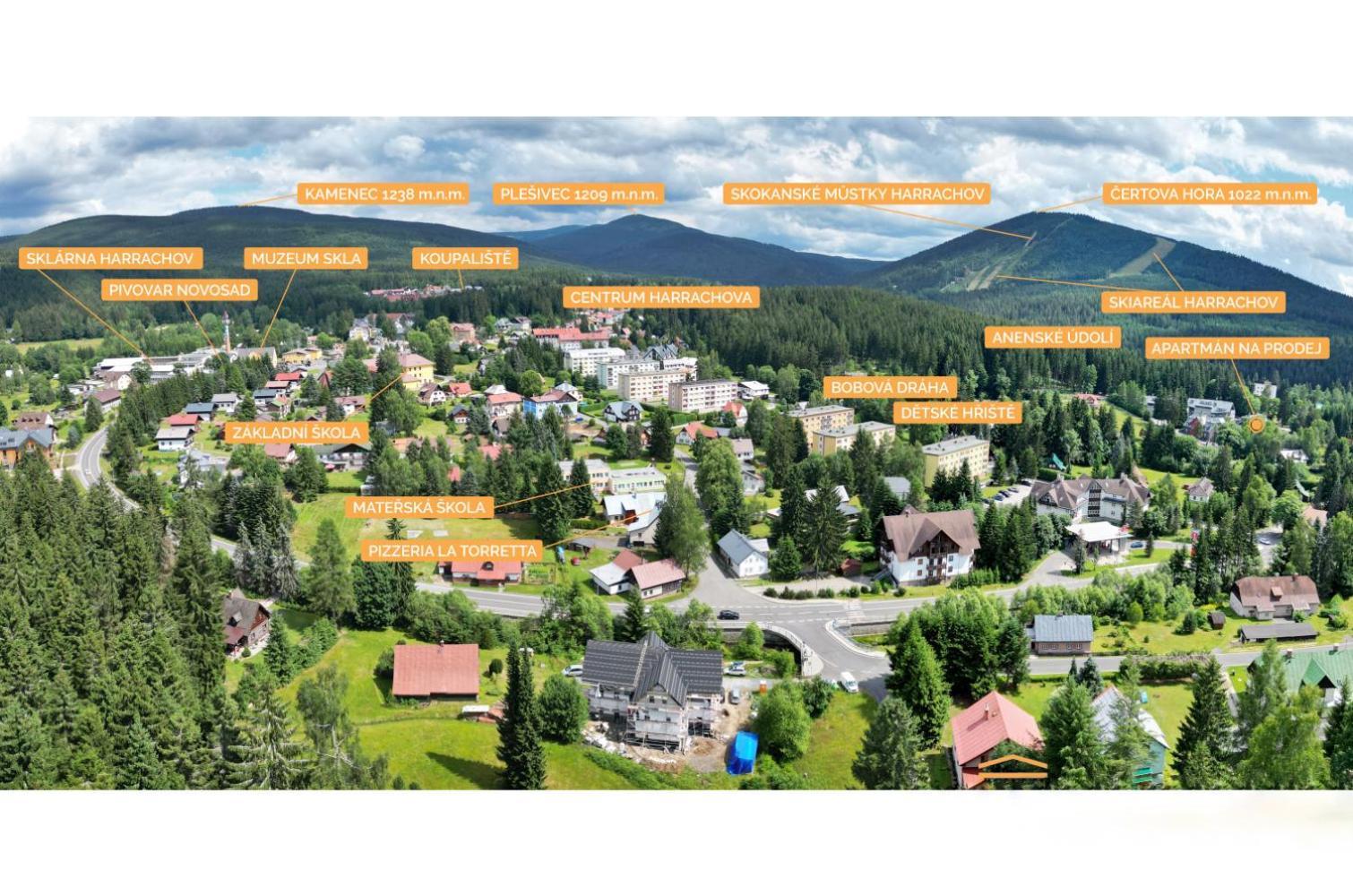 Wellness Haven: Luxurious Spa Apartment with Gaming & Gourmet Breakfast Harrachov Exterior photo